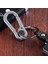 Siyah 1 Adet Dayanıklı Araba Anahtarlık Tek Parça Kalıplama Hafif Malzeme Paslanmaz Çelik Toka Kanca Açık Karabina Şekli Anahtarlık (Yurt Dışından) 3
