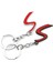 Beyaz Araba Anahtarlık S Logo Anahtarlık Tutucu Bmw Mini Cooper Için S Bir Jcw Clubman Countryman Paceman R56 R55 R60 R61 F55 F56 F54 F60 (Yurt Dışından) 2