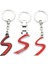 Beyaz Araba Anahtarlık S Logo Anahtarlık Tutucu Bmw Mini Cooper Için S Bir Jcw Clubman Countryman Paceman R56 R55 R60 R61 F55 F56 F54 F60 (Yurt Dışından) 4