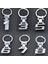 No.1 Boyutu Çinko Alaşımlı Anahtarlık Araba Anahtarlık Metal Numarası Amblem Anahtarlık Araba Aksesuarı Charm Araba Styling Bmw Auto X1 X3 X5 E3 E5 Z4 (Yurt Dışından) 2