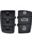 3 Düğme Değiştirme Tuş Takımı Kauçuk Uzaktan Fob Flip Anahtar Kabuk Kılıf Audi A1 S1 A3 A4 A5 A6 A8 Q5 Q7 Tt Rs Araba Tamir (Yurt Dışından) 2