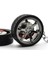 ET37 Siyah Lüks 3 Renk Oto Turbo Hub Anahtarlık ET37 Rım Tekerlek Anahtarlık Alaşım Araba Tekerlek Anahtarlık Anahtarlık Metal Fren Diskleri ile Bmw Için (Yurt Dışından) 1