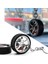 ET37 Siyah Lüks 3 Renk Oto Turbo Hub Anahtarlık ET37 Rım Tekerlek Anahtarlık Alaşım Araba Tekerlek Anahtarlık Anahtarlık Metal Fren Diskleri ile Bmw Için (Yurt Dışından) 4
