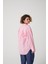 Pembe Oversize Gömlek 2