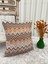 Zigzag Desen Renkli Kırlent Kılıfı 45 x 45 3