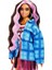 KTYRA52 Nessiworld Barbie Extra Ekose Ceketli Bebek HDJ46 4