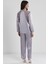 Zorm Pierre Cardin 1438 Saten Dantelli Pijama Takımı 5