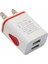 2022NEW 2.1A 5V LED 2 USB Telefon Şarj Cihazı Evrensel iPhone Için Samsung Için Htc Için Hızlı Duvar Şarj Adaptörü USB Şarj Aleti Ab Tak (Yurt Dışından) 3