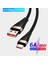 6A USB C Kablolu Telefon Tel C Tipi Kablo USB A Tipi C Hızlı Şarj Kablosu Xiaomi Samsung MacBook Için Hızlı Şarj Veri Kablosu (Yurt Dışından) 1