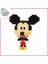 Mikro Tuğla Şekil Mickey-Mouse Karikatür Anime Modeli Çocuk Yapı Oyuncak (Yurt Dışından) 1