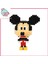 Mikro Tuğla Şekil Mickey-Mouse Karikatür Anime Modeli Çocuk Yapı Oyuncak (Yurt Dışından) 3