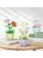Çiçek Yapı Oyuncak Dıy Mini Bonsai Yapı Taşları Çiçek (Yurt Dışından) 4