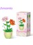 Amamia Çiçek Yapı Taşı Plastik Model Mini Bonsai Yapı Taşları Çiçek (Yurt Dışından) 2