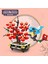 Yeşil Orman Bitki Yapı Oyuncak Buket Saksı Mini Bonsai Yapı Taşları Çiçek (Yurt Dışından) 5