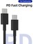 5A Samsung Pd USB Kablosu 45W Tip C - Tip C Süper Hızlı Şarj Kablosu Kabel Galaxy S22 Ultra 5g S20 Not 20 10 A50 Şarj Kablosu (Yurt Dışından) 3
