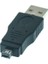 USB 2.0 - 4pin Adaptör Veri Şarj Kablosu Mini 4p - Erkek Konnektör Çift Yuvalı Veri Bağlantı Fişi (Yurt Dışından) 5