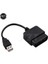 1 Adet Siyah Ps2 Için Ps3 Pc Video Oyunu Aksesuarı USB Adaptörü Dönüştürücü Kablosu Oyun Denetleyicisi Için Yüksek Hızlı (Yurt Dışından) 3