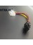 6pin Sata - 4pin Güç Kablosu Adaptör Konnektörü 6 P Pcı-E Pcı Express Adaptör Grafik Ekran Kartı Pc Için (Yurt Dışından) 3