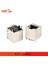 10 Adet Konnektörler RJ45 5224 Dikey RJ45 Soket Ağ Arası Ağ Soketi 5224-8P8C Pirinç Pim (Yurt Dışından) 2