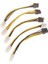 5 Adet Atx 4 Pin Erkek 8 Pin Dişi Eps Güç Kablosu Adaptörü Cpu Güç Konektörü (Yurt Dışından) 4