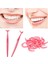 Beyaz Stil Et 3 Renk Tek Kullanımlık Diş Ipi Interdental Fırça Diş Çubuğu Kürdan Diş Ipi Sapı Ağız Temizliği Pensesinde Aletler (Yurt Dışından) 2