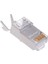 10 Adet Yeni RJ45 Konektörü Rj 45 Ethernet Kablo Fişi Cat7 CAT6A 8P8C Stp Korumalı Cat 7 Ağ Terminalleri 1.3mm (Yurt Dışından) 2