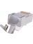 10 Adet Yeni RJ45 Konektörü Rj 45 Ethernet Kablo Fişi Cat7 CAT6A 8P8C Stp Korumalı Cat 7 Ağ Terminalleri 1.3mm (Yurt Dışından) 4