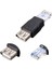 Adet Yüksek Kaliteli USB Tip A Dişi RJ45 Erkek Ethernet Adaptörü Yönlendirici Konnektörü Priz Bilgisayar Aksesuarları (Yurt Dışından) 1
