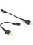 1 Adet 5.5*2.5mm Dişi Inter Yuvarlak Jack Kare Fiş Güç Dönüştürücü Adaptör Kablosu Lenovo Thinkpad (Yurt Dışından) 3
