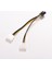8 Pin Pcı Express Erkek Çift Lp4 4pin Molex Ide Pcı-E Grafik Ekran Kartı Güç Kablosu Adaptörü 16 cm (Yurt Dışından) 2