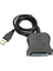 Yeni USB 1.1 DB25 Dişi Bağlantı Noktası Baskı Dönüştürücü Kablo Lpt USB Adaptörü Lpt Kablosu Lpt USB Kablosu Siyah (Yurt Dışından) 2