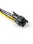 70 cm Pcı Express 6 Pin Erkek 8 Pin Erkek Güç Adaptörü Kablosu Grafik Ekran Kartı Için 6pin To 8pin Pcı-E Güç Kablosu (Yurt Dışından) 4