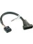 19/20 Pin USB 3.0 Dişi 9 Pin USB 2.0 Erkek Anakart Başlık Adaptör Kablosu (Yurt Dışından) 2