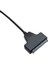 Sata USB Adaptörü Dönüştürücü Kablosu USB 2.0 Usb2.0 2.5 Inç 2.5 '' 22PIN Sata SSD HDD Sabit Disk Sürücüsü Adaptör Kablosu (Yurt Dışından) 4