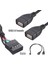 10 Pin / 9pin Anakart Dişi Başlık - Çift USB 2.0 Dişipanel Montajlı Veri Kablosu Vidalı Panel Delikli (Yurt Dışından) 3