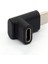 90 Derece Tip C Adaptör, USB C Erkek - Dişi Adaptör Yukarı ve Aşağı Açılı Usb-C Adaptör USB 3.1 Tip-C Konnektör (Yurt Dışından) 5