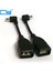 Adet USB Mini B 5pin Maço Açısal Direkt Olarak Cat Aux Tablet Otg 0,1 M Için Erkek Tipi Bir Kablo (Yurt Dışından) 2