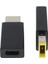 Usb-C Tip C Dişi Dikdörtgen Erkek Pd Dc Güç Adaptörü Kare Şarj Cihazı Dönüştürücü 45W/65W 3.25A Lenovo Thinkpad Dizüstü Bilgisayar Için (Yurt Dışından) 1