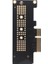 1 x Yarım Yükseklik Braketi Vidalı Nvme Pcıe M.2 Ngff Ssd'den Pcıe X4 Adaptör Kartına Pcıe X4'ten M.2 Kartına Braketli (Yurt Dışından) 3
