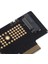 1 x Yarım Yükseklik Braketi Vidalı Nvme Pcıe M.2 Ngff Ssd'den Pcıe X4 Adaptör Kartına Pcıe X4'ten M.2 Kartına Braketli (Yurt Dışından) 4