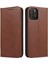 Iphone 14 Için Kılıf Pro Max Deri Folio Flip Case Manyetik Karbon Fiber (Yurt Dışından) 1