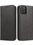 Iphone 14 Için Kılıf Pro Max Deri Folio Flip Case Manyetik Karbon Fiber (Yurt Dışından) 1
