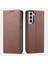 Samsung Galaxy S21 Deri Folio Flip Case Kart Ekleme ile (Yurt Dışından) 1