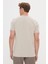 AC&Co / Altınyıldız Classics Erkek Bej Slim Fit Dar Kesim Modal Bisiklet Yaka Yumuşak Tuşeli Esnek Basic Tişört 5