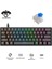 Leaven K620 Blue Switch Mekanik Gaming Oyun Klavyesi Rgb 61 Key Mavi Tuş Type-C Klavye Siyah 1