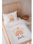 %100 Pamuk Saten Isme Özel 100X150 Bebek Yatak Nevresim Seti 1