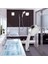 Romantik Otomatik 7 Renkli LED Işıklar Banyo Için Duş Başlığı RC-9816-GÜMÜŞ (Yurt Dışından) 2