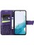 Samsung Galaxy A54 5g Kelebek Kanatları Narin Çiçekler Flip Darbeye Dayanıklı Deri Telefon Kılıfı ile Uyumlu (Yurt Dışından) 4