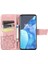 Oneplus 9 Pro Kelebek Kanatları Narin Çiçekler Darbeye Dayanıklı Deri Telefon Kılıfı (Yurt Dışından) 5
