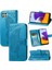 Samsung Galaxy A22 5g Kelebek Kanatları Narin Çiçekler Flip Darbeye Dayanıklı Deri Telefon Kılıfı ile Uyumlu (Yurt Dışından) 1